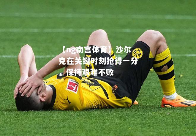 【ng南宫体育】沙尔克在关键时刻抢得一分，保持艰难不败